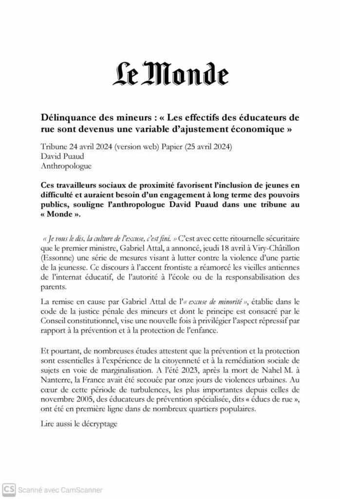 "Une variable d'ajustement économique"
