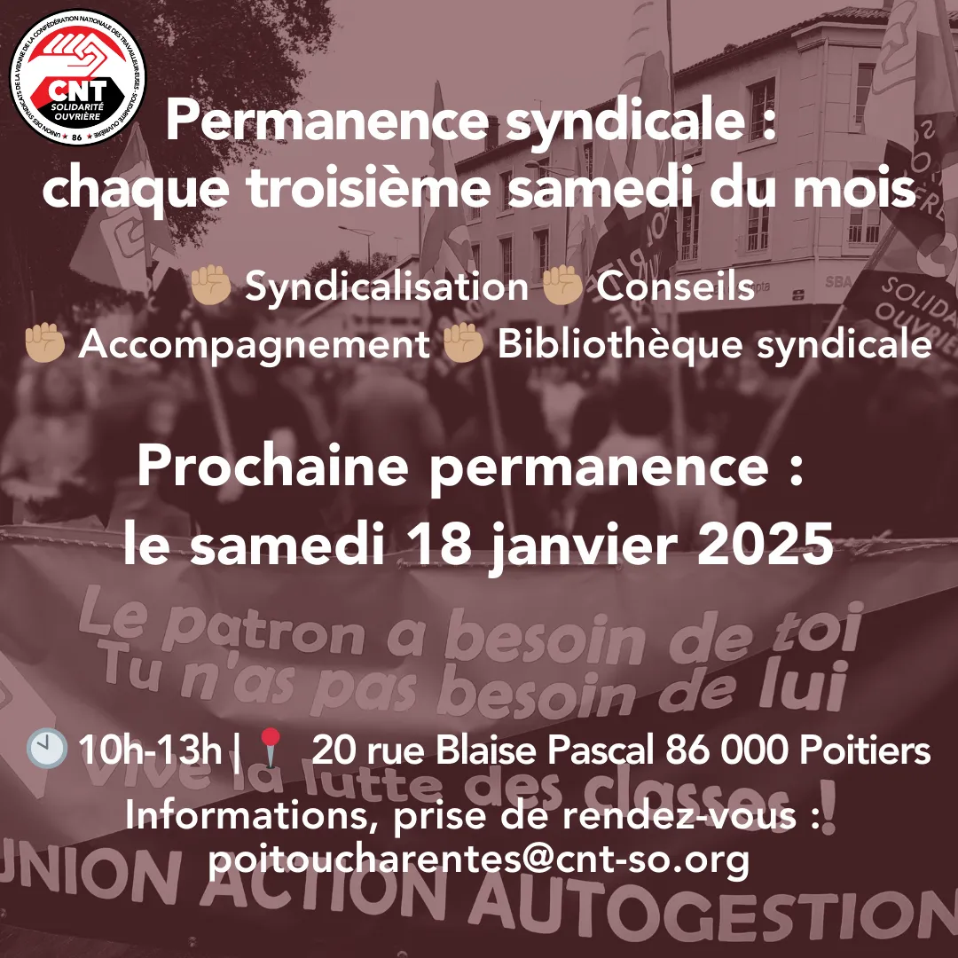Permanence mensuelle