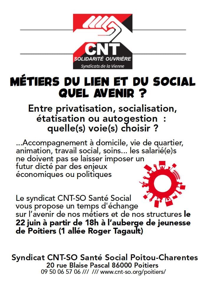 Travailleur.se.s du Santé-Social, rencontre autour du travail du social
