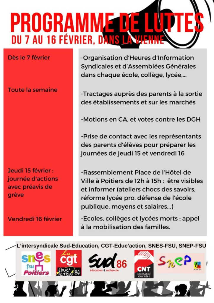 La mobilisation enseignante continue!