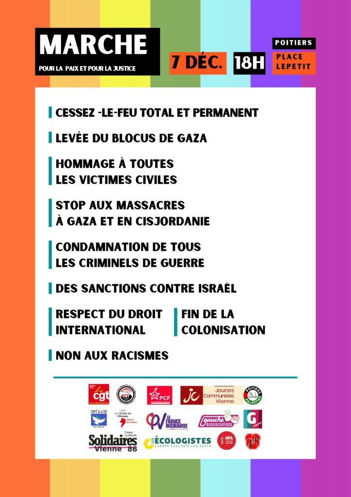 Pour une paix durable en Palestine