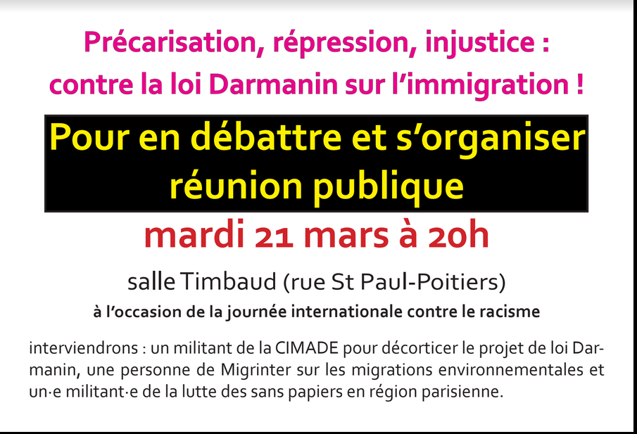 Agenda de la semaine