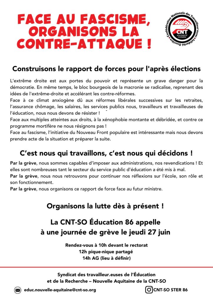 De Macron à Zemmour, ne laissons pas l'éducation aux réactionnaires