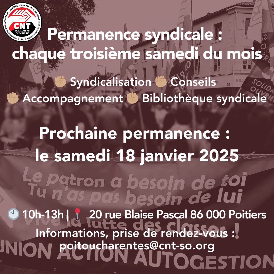 Permanence mensuelle